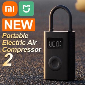 XIAOMI Mijia 2 150PSI Smart Bike Pump 2000mAh Battery Power Bank USB Charging LED Display Electric Portable Air Pump Camping Cycling Basketball Football Pump Type Second Generation