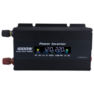 1000W Modified Sine Wave Inverter - Reliable Power for RVs and Boats with Overload Protection and USB Output Power&Voltage 1000w12v-110v