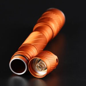 Convoy T4 1000lm SST20 High CRI Flashlight 13 Groups Linterna Need 2*AA 2*14500 Battery LED Mini Flash Light Fishing Lanterna Hunting Torch Design For Outdoor SST20 6500K Color Grey