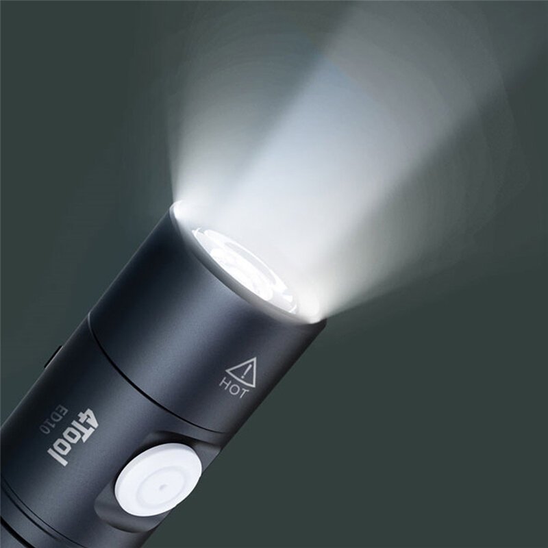 0d0873af-0e9b-40c1-814d-6f29f4dad125.jpg Nextool 4Tool ED10 1400lm TIR Lens 200m Long Range Compact EDC Flashlight with 2600mAh 18650 Li-Battery Type-C USB Rechargeable Powerful Mini Torch with P9 LED