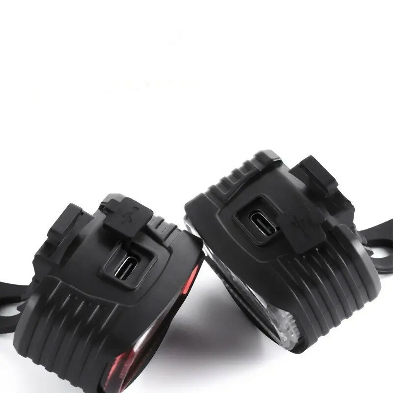 0db19645-0510-4110-92da-fb9e2d4d9fc3.jpg Bike Lights Front And Back, Bright LED Bicycle Light Headlight And Rear Taillight Color red light