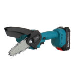 VIOLEWORKS 800W 4 Inch Handheld Cordless Chainsaw Motor Chainsaw Chain Saw Blade One-Handed Saw Battery Quantity with 1 Battery