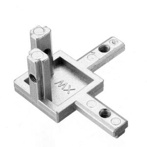 Machifit 3 Way Inside Corner Connector Joint T Slot 90 Degree Bracket for 3030 Series Aluminum Extrusions Size1 #001