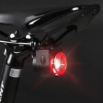 ANTUSI A8 Bike Smart Braking Taillght 700mAh Battery IPX5 Waterproof with 108dB Horn Wireless Remote Alarm Rear Light