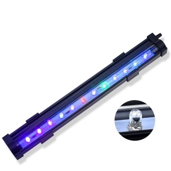 15CM/25.5CM/35.5CM/45.5CM/55.5CM Waterproof LED Fishes Tank Light RGB Aquarium Lights Multicolor Submersible Lamp Model DB-15