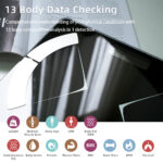 Mini Smart Body Fat Scale 20 Key Body Data Analyze Scale Providing Diet Exercise Programs Support 180kg Multifunctional Weight Body Fat Scale