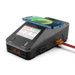 ToolkitRC Q6AC AC 400W DC 1000W 15A*4 Battery Charger Support Wireless Charging for 1-6S LiPo LiHV LiFe Lion LTO 1-16S NiMH 1-10S PB Battery Plug EU Plug