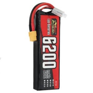 ZOP Power 2S 7.4V 6200mAh 60C 45.88Wh LiPo Battery XT60 Plug for RC Car
