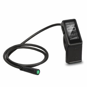 [EU Direct] DM03 1.3inch OLED Mini Electric Bike Display Instrument Waterproof Speedmeter for BAFANG BBS01/02 BBSHD Mid-Motor