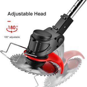 48VF 3900Mah Rechargeable Wireless Electric Grass Trimmer Kit Garden Lawnmower with 1/2pc Battery Plug EU Plug Battery One Battery