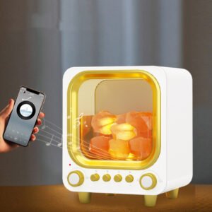 Aroma Night Lighty Humidifier With Bluetooth Speaker Home Office USB Aromatherapy Diffuser Color Green