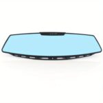 Car Rearview Mirror Blind Area Mirror Blue Light Anti-glare HD Wide-angle Mirror Plus Rearview Mirror Reversing Auxiliary Mirror Color Blue