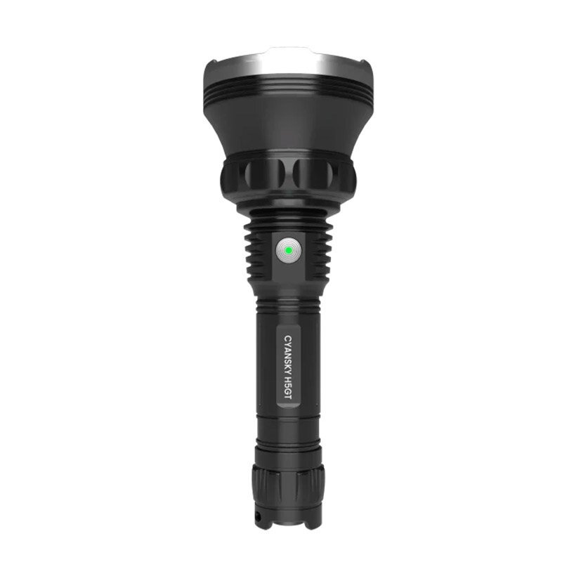 2b09dffb-bac9-4ee2-b055-61e2fce7c414.jpg CYANSKY H5GT 2000lm 1000m Multi-Color Flashlight High-Performance Long-Range Searching LED Torch High-Power Infrared Tactical Flashlight for Night Observation Tactical Tasks Color White+Red