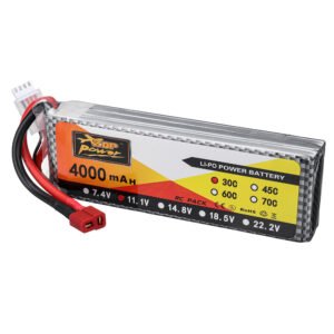 ZOP Power 11.1V 4000mAh 30C 3S LiPo Battery T Plug for RC Car