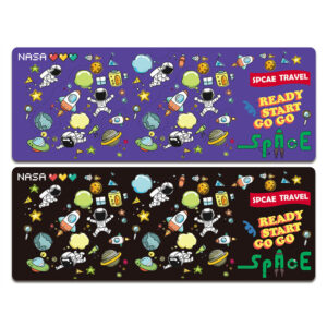 8003003mm Astronaut Keyboard & Mouse Pad Large Mouse Pad Keyboard Mat for Home Office Color Black
