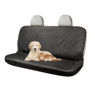 Waterproof 600D Oxford Fabric Car Seat Cover Universal Dog Car Seat Cover For Back Seat Cat Carrier Car Back Seat Car Seat Covers Breathable Cushion Protector