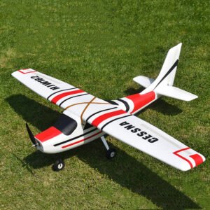 Cessna HJW182 1200mm Wingspan EPO Trainer Beginner RC Airplane KIT Color. Blue