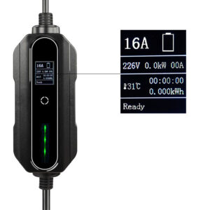 [EU Direct] EA1650K Type 1 16A EV Charger for Home Use 5 Meters Portable AC Charging Station For Electric Vehicles EV Charger