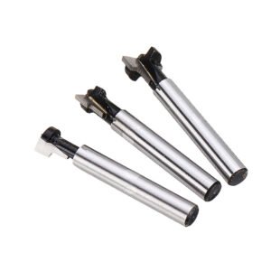 1/4 Inch Round Shank 1/2'' 3/8'' 5/16'' Woodworking Milling Cutter T-shaped Photo Frame Hanging Wall Keyhole For Trimmer Cutting Diameter 5/16 Inch