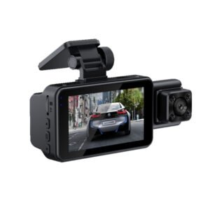 3 inch Triple Car Front Windshield Record WIFI Car DVR Monitoring Night Vision 1080P HD Camera Car DVR Cam with 64G Memory Card Type 3 lens