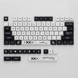 118 Keys Print Theme PBT Keycap Set XDA Profile Sublimation DIY Custom Keycaps for Mechanical Keyboards