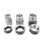 High quality Square ER25 ER32 ER40 Block Hard Steel Hex ER Collet Chuck Seat For CNC Lathe Engraving Cutting Machine Tool holder Type hexagon Size ER40