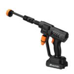 MUDIRO Cordless High Pressure Washer 52bar/754psi 400W Car Spray Cleaner Washing Machine 6 In 1 Water Sprayer EW-S02 21V/0.5A 12000mAh Battery 1pc 6000mah Battery