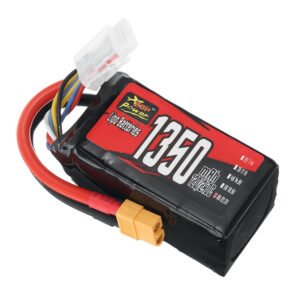 ZOP Power 22.2V 1350mAh 120/240C 6S 29.97Wh LiPo Battery XT60 Plug for SpeedyBee Master 5 V2 RC FPV Racing Drone Quantity 2pcs