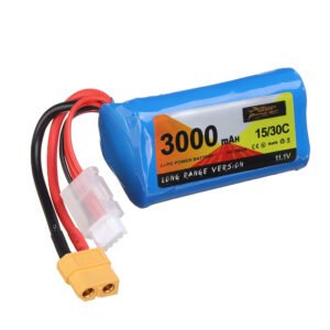 ZOP Power 11.1V 3000mAh 15/30C 3S Long Range Li-ion Battery XT60 Plug for FPV RC Racing Drone