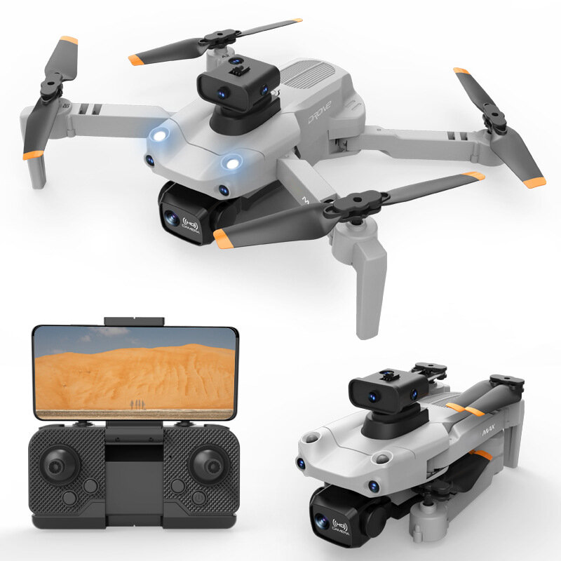 48ea238c-fd96-480f-b039-63aed8b67115.jpg Global Drone GD89 PRO PLUS 5G WiFi FPV with 4K ESC HD Camera 720 Infrared Obstacle Avoidance Optical Flow Foldable RC Drone Quadcopter RTF Battery Two Batteries Color Grey