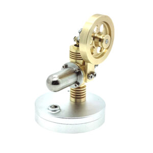 J07 Mini Hot Vertical Stirling Engine World's Smallest Model (Bee) Series Color Gold