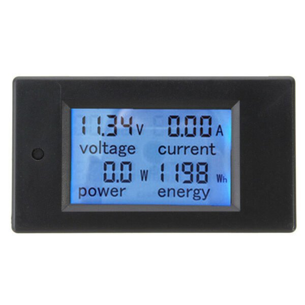 Excellway 20A DC Multifunction Digital Power Meter Energy Monitor Module Volt Meterr Ammeter