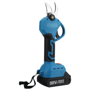 BRAVOBRO 1500W 30mm Cordless Electric Scissors Electric Pruning Secateur Shears Rechargeable Wood Cutter W/ 1/2pcs Battery Battery Quantity with 2 Batteries