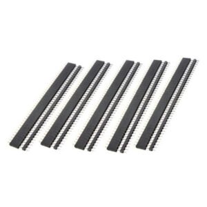 10 Pair 40 Pin 2.54mm Male Female SIL Socket Row Strip PCB Connector