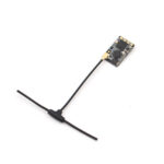 BAYCK ELRS 2.4GHz High Refresh Rate NANO ExpressLRS Receiver with T Type Antenna Support Wifi for FPV RC Racer Drone