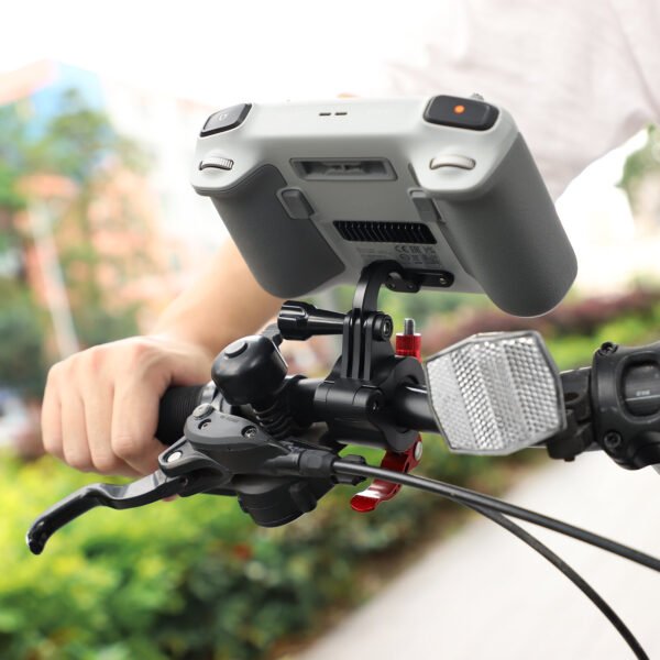 Sunnylife Remote Control Riding Bracket Universal Action Camera Holder Bike Handle Clamp Bicycle Mount for DJI Mini 3 PRO RC Controller