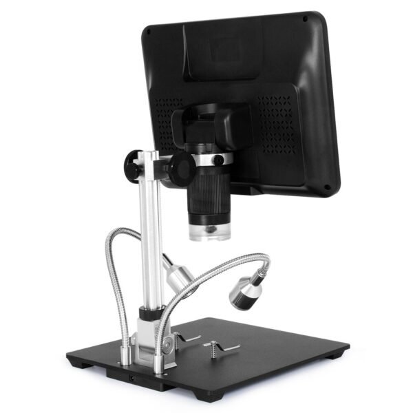 Andonstar AD208S 8.5 Inch 5X-1200X Digital Microscope Adjustable 1280*800 LCD Display Microscope 1080P Scope Soldering Tool with Two Fill Lights