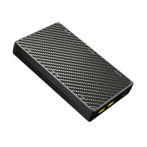 NITECORE NB20000 Gen 3 20,000mAh Large Capacity Power Bank Interwoven Carbon Fiber Sheets Ultra Lightweight Portable Power Source Portable Charging QC USB 4 Port For Phone Flashlight Home Tools Color Black