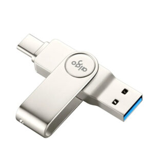Aigo U356 128GB Type-C&USB3.1 Flash Drive High Speed Transmission Mobile U Disk for PC Computer Laptop