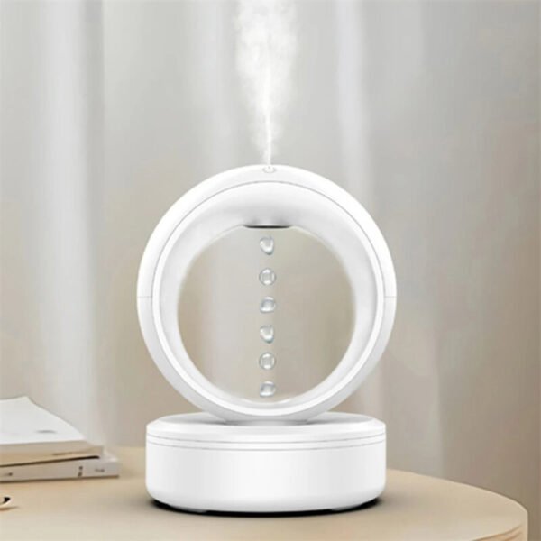 680ML Antigravity Air Humidifier Water Drop Mist Maker Fogger Electric Aromatherapy Diffuser Home Air Purifier