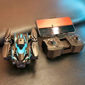 XKJ K12 MAX Three Camera WiFi FPV with Electric HD 3 Lens 360 Obstacle Avoidance Optical Flow Positioning Brushless Foldable RC Drone Quadcopter RTF Battery One Battery Color White