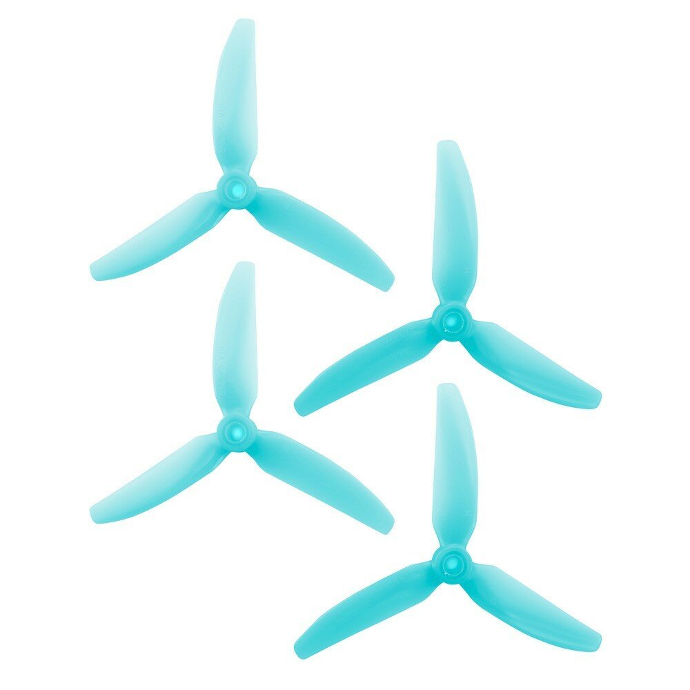 5d987de7-4094-48e9-824e-027af0c1043a.jpg 2 Pairs / 10 Pairs HQProp DP5X4.3X3V1S Durable 5043 5x4.3 5 Inch 3-Blade Propeller for RC Drone FPV Racing Quantity 10 Pairs Color1 Light Orange