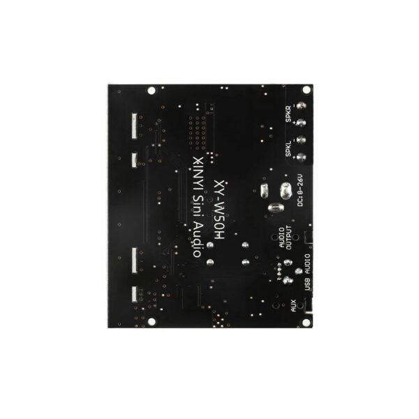 XY-W50H HIFI 50W*2 Stereo bluetooth 5.0 Digital Power Amplifier Board Module with WIFI Timing Clock BT5.0 Audio Module DC8-24V