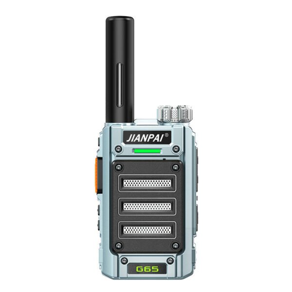 Jianpai G65 UHF High-Power Walkie Talkie One-key Frequency Matching 7-day Stanby Type-C Charging Mini Handheld Portable Two-way Radio Color Green