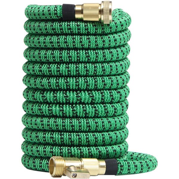 25ft/50ft/75ft/100ft Expandable Magic Garden Hose with High-Pressure Water Spray Gun 10m Spray Distance Multi-Functional for Car Washing and Watering Plants Available in Various Lengths Length 25FT