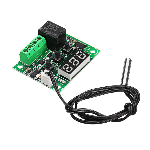 5Pcs Geekcreit W1209 DC 12V -50 to +110C Temperature Sensor Control Switch Thermostat Thermometer