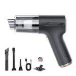 Suitu 11000pa 3600mAh Cordless Vacuum Cleaner Brushless / Brushed Cyclone Car Household Charging Cleaner Type C Charge Mini Handheld Hair Cleaner Type Brushed Black