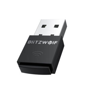 BlitzWolfBW-NET5 Mini 300M USB WiFi Adapter 2.4G Wireless Network Card External Wifi Dongle Support Soft-AP