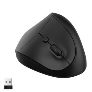 HXSJ X10 2.4G Wireless Gamer Mouse 800/1600/2400DPI Ergonomics 6-Keys Optical Gaming Mice for PC Laptop Computer Color Black