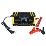 iMars 12V 24V 8A 4A Touch Screen Pulse Repair LCD Battery Charger For Car Motorcycle Lead Acid Battery Agm Gel Wet Plug EU Plug